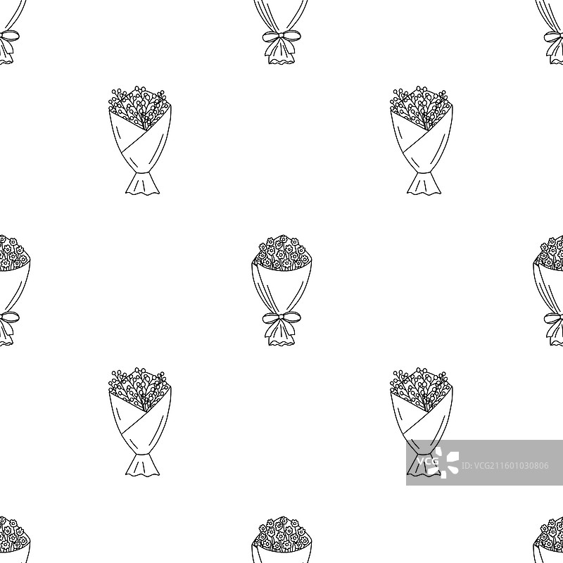 野花花束图案图片素材