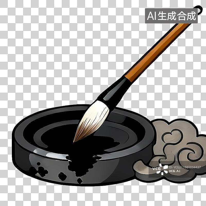 【AI数字艺术】国风传统文化主题可爱卡通物件免抠元素图片素材