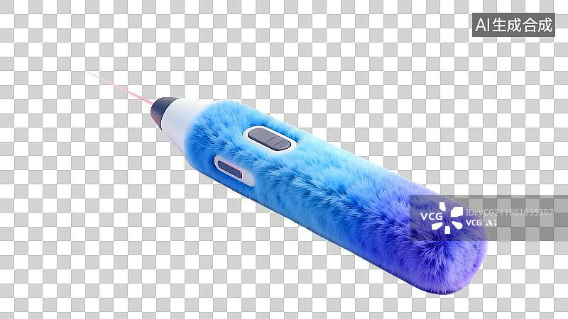 【AI数字艺术】可爱童趣毛毡风格办公用品建模元素图片素材