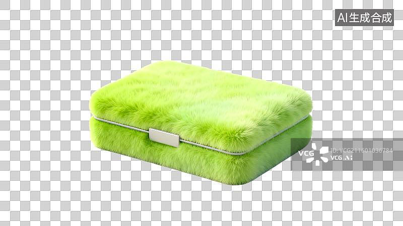 【AI数字艺术】可爱童趣毛毡风格办公用品建模元素图片素材