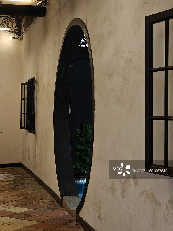 澳门世界文化遗产-历史街区-郑家大屋图片素材