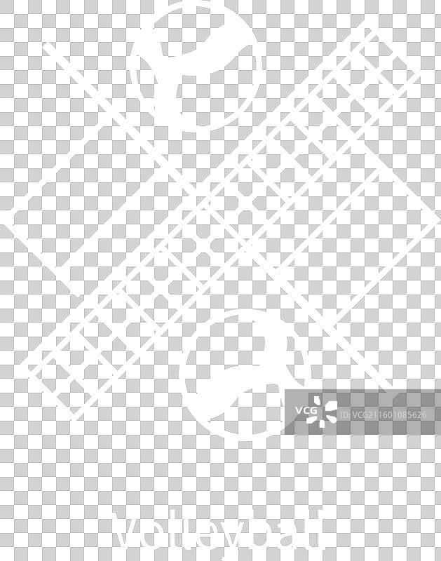 排球图示 巴黎奥运会 2024图片素材