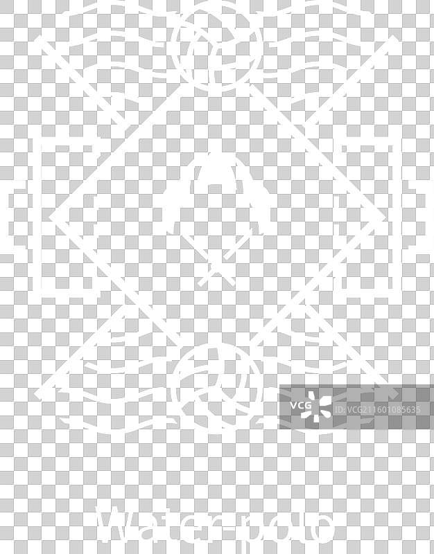 水球 皮克托格 2024年巴黎奥运会 会徽图片素材