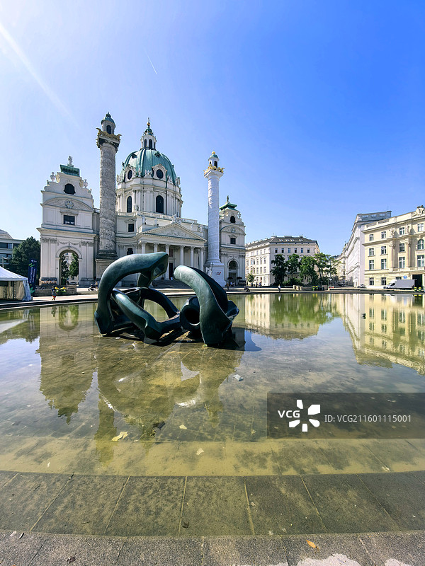 城市建筑+奥地利维也纳图片素材