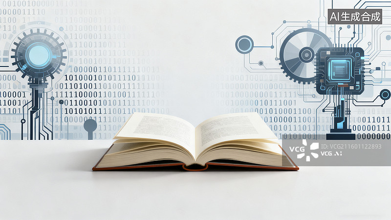 【AI数字艺术】教育与科技创新插画图片素材