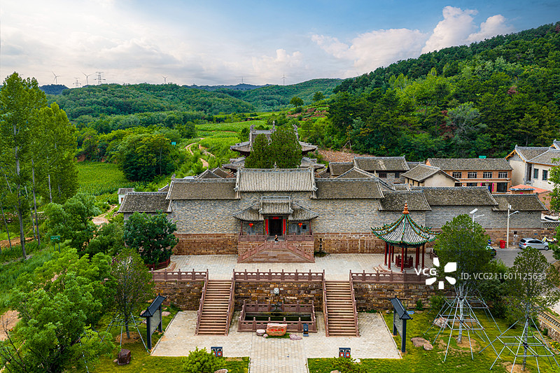 长治长子县灵湫庙图片素材