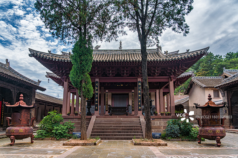 长治长子县灵湫庙图片素材