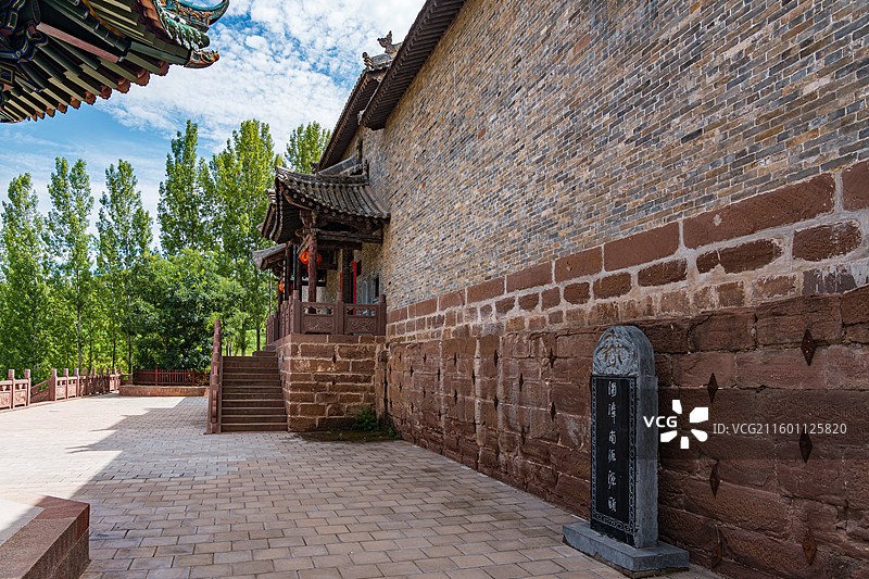 长治长子县灵湫庙图片素材