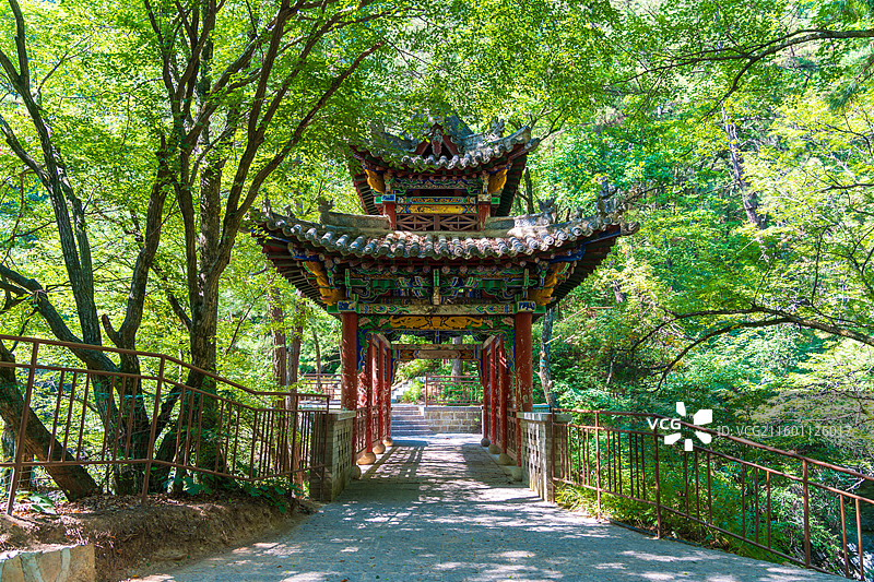 长治沁源灵空山圣寿寺风光图片素材