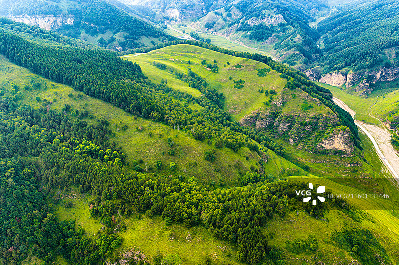 长治沁源县沁河源国家湿地公园图片素材