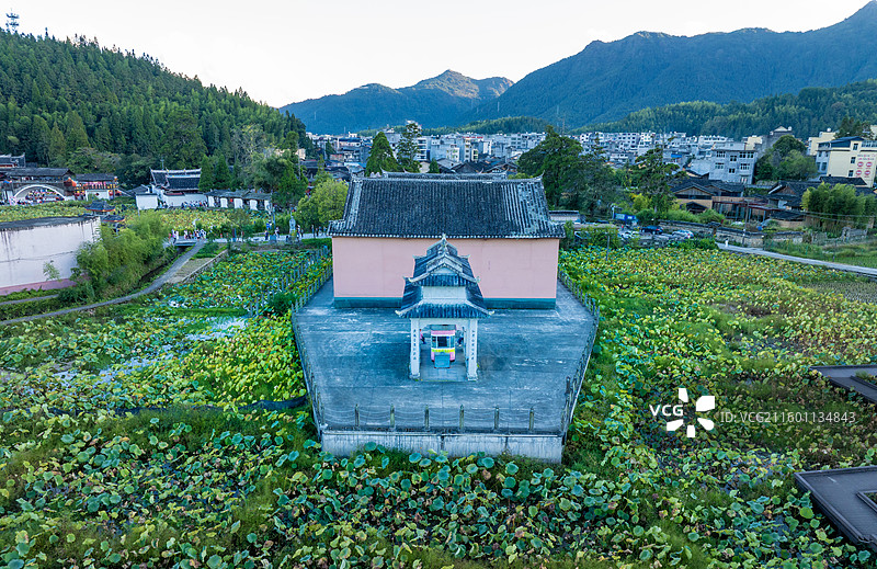 周宁九鲤溪，鲤鱼溪图片素材