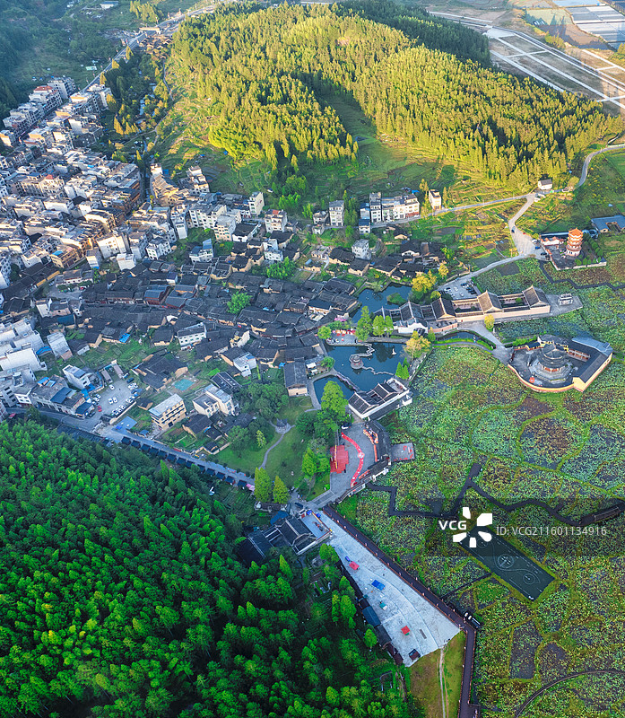 周宁九鲤溪，鲤鱼溪图片素材