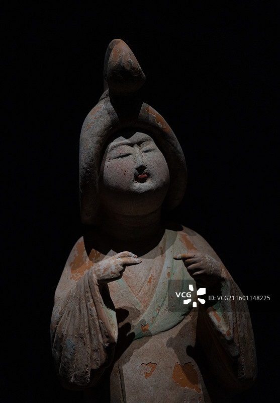 震旦博物馆古代雕塑图片素材