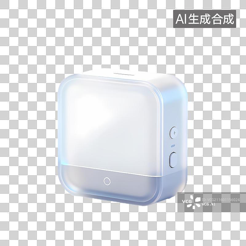 【AI数字艺术】透明设计的智能小型设备图片素材