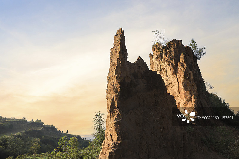 山西渭南潼关县唐城遗址图片素材