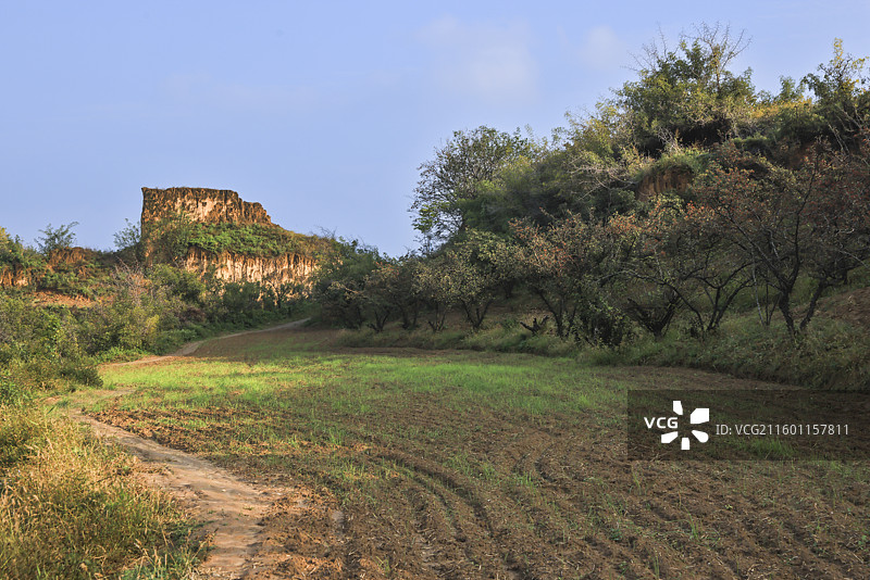 山西渭南潼关县唐城遗址图片素材