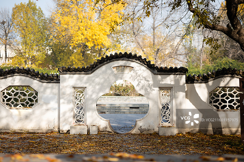 宁园的秋图片素材