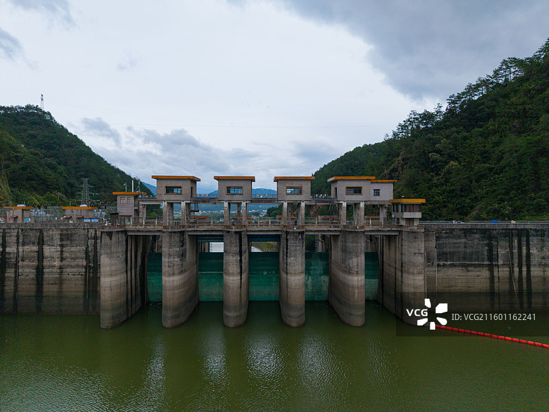 广东省梅州市蕉岭县，长潭电站图片素材