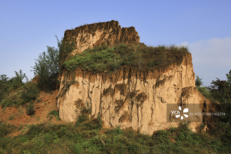 山西渭南潼关县唐城遗址图片素材