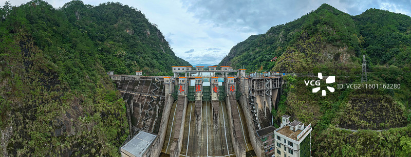 广东省梅州市蕉岭县，长潭电站图片素材