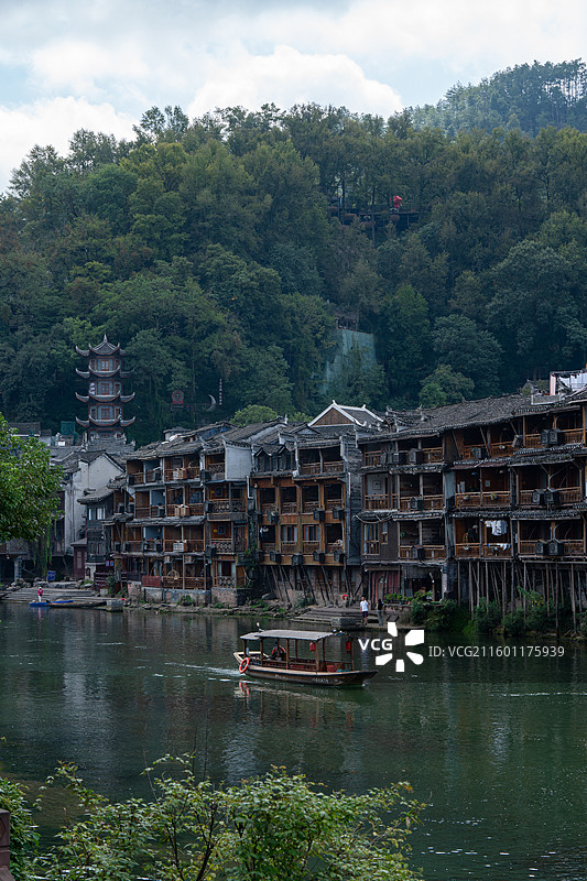 湖南，凤凰古城图片素材