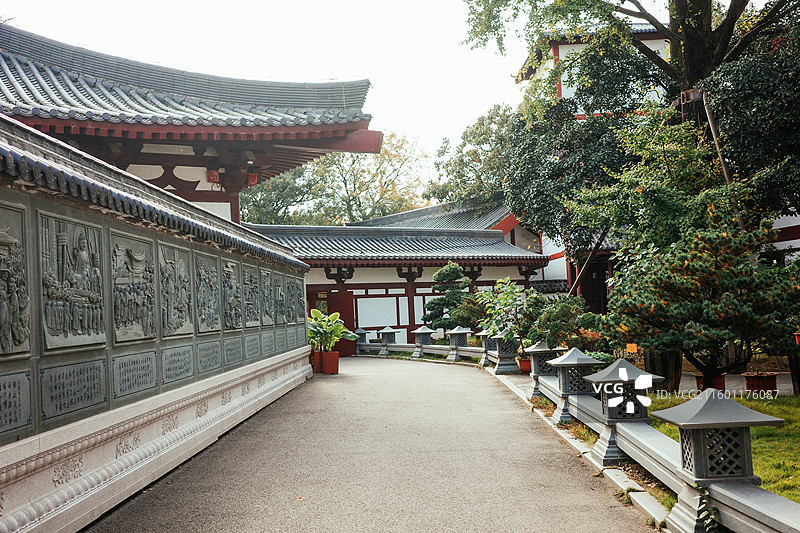 安徽合肥紫蓬山国家森林公园与西庐寺风光图片素材