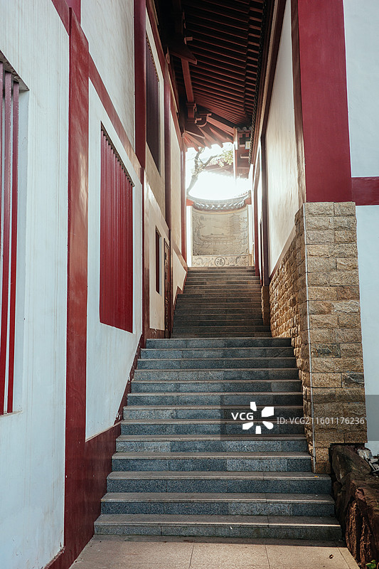 安徽合肥紫蓬山国家森林公园与西庐寺风光图片素材