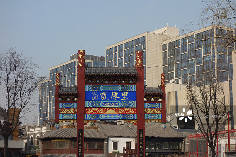 山东省济南市宽厚里图片素材