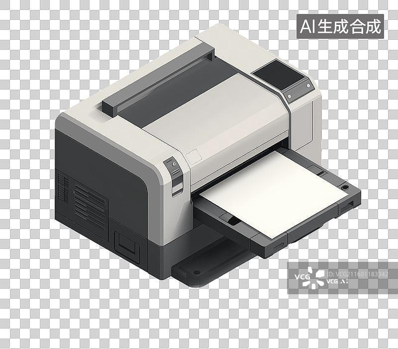 【AI数字艺术】打印机图片素材