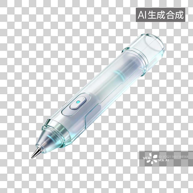 【AI数字艺术】透明电子笔图片素材