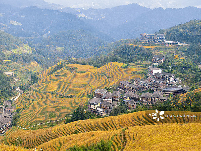 桂林龙胜龙脊梯田图片素材