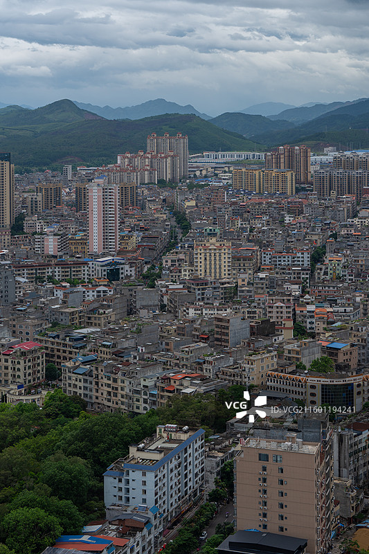 广西东兴，东兴口岸图片素材