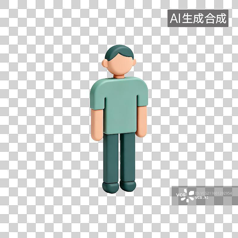 【AI数字艺术】医护领域的人物模型图片素材