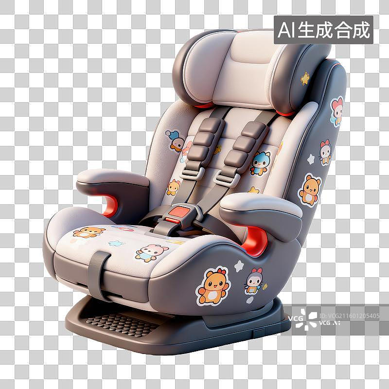 【AI数字艺术】母婴系列元素：婴儿汽车安全座椅图片素材