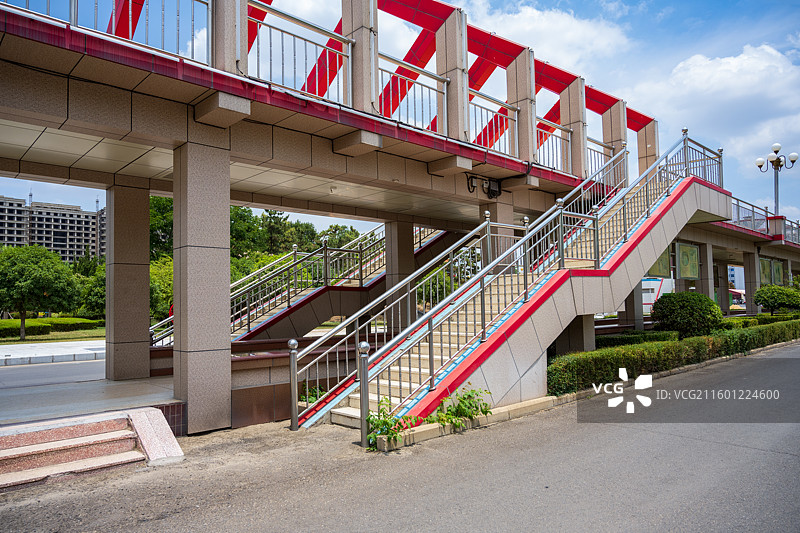 亚洲中国河南省漯河市临颍县南街村城市街景图片素材