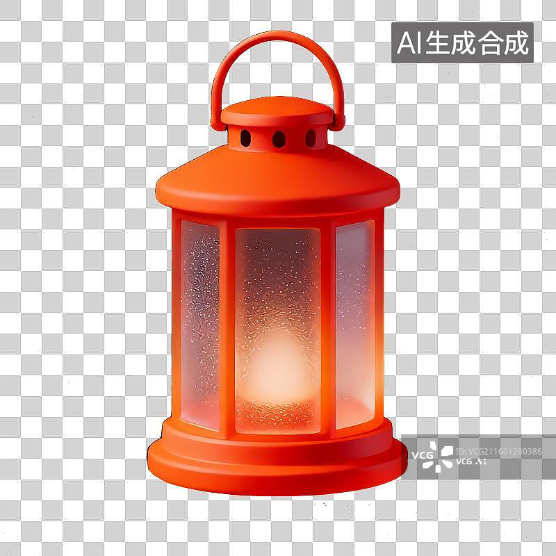 【AI数字艺术】覆盖燃油灯笼元素图片素材