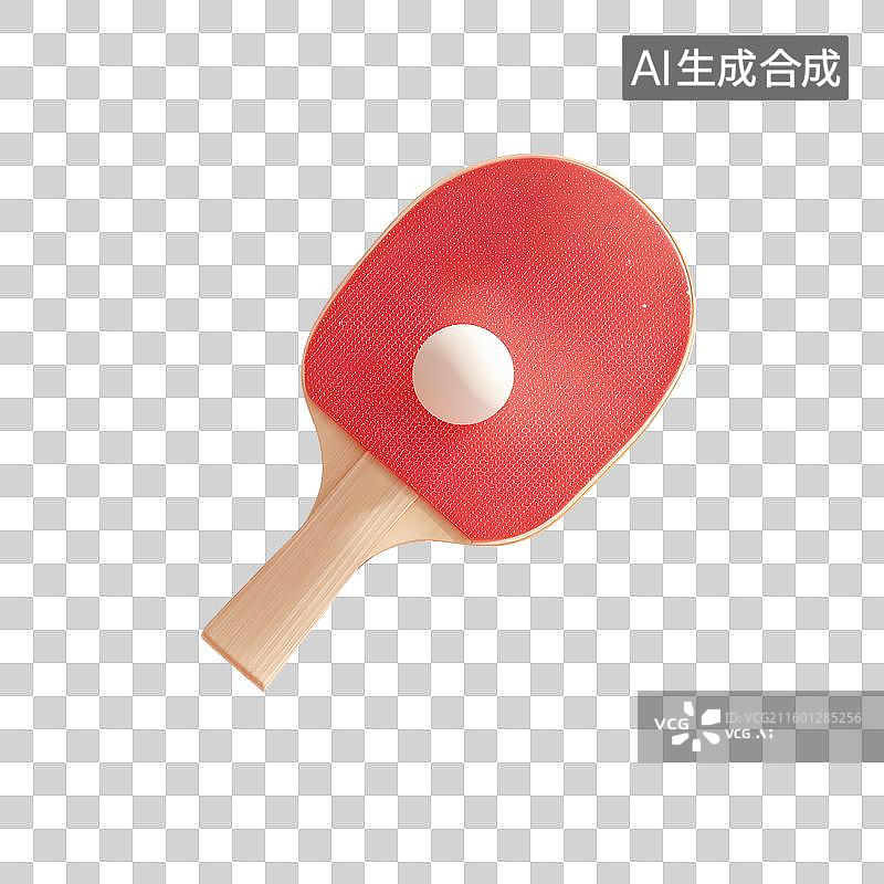 【AI数字艺术】3d乒乓球拍图片素材