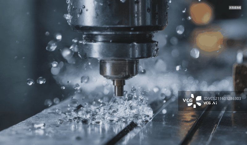 【AI数字艺术】精密加工图片素材