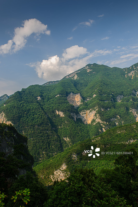 巫山当阳大峡谷图片素材