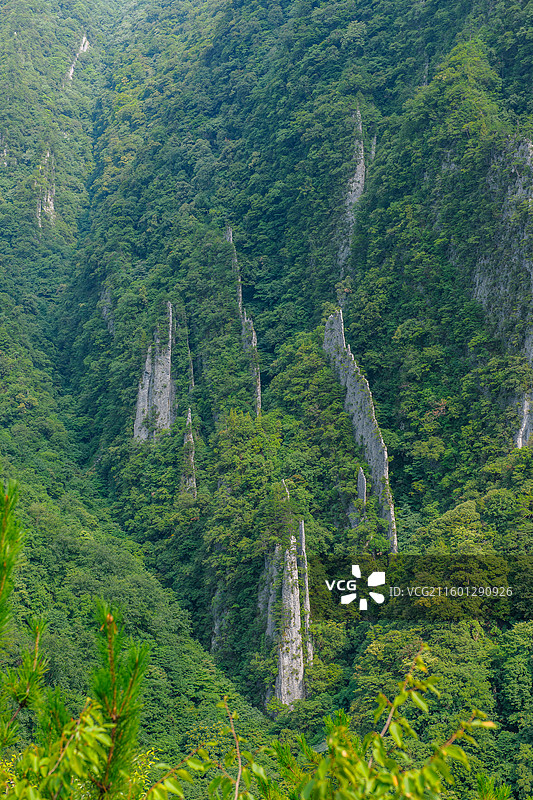 巫山当阳大峡谷图片素材