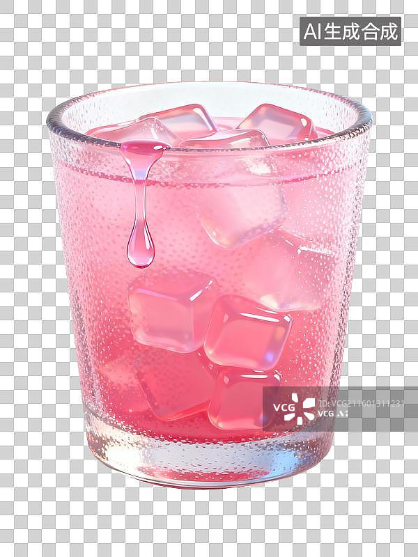 【AI数字艺术】果汁饮料插画图片素材