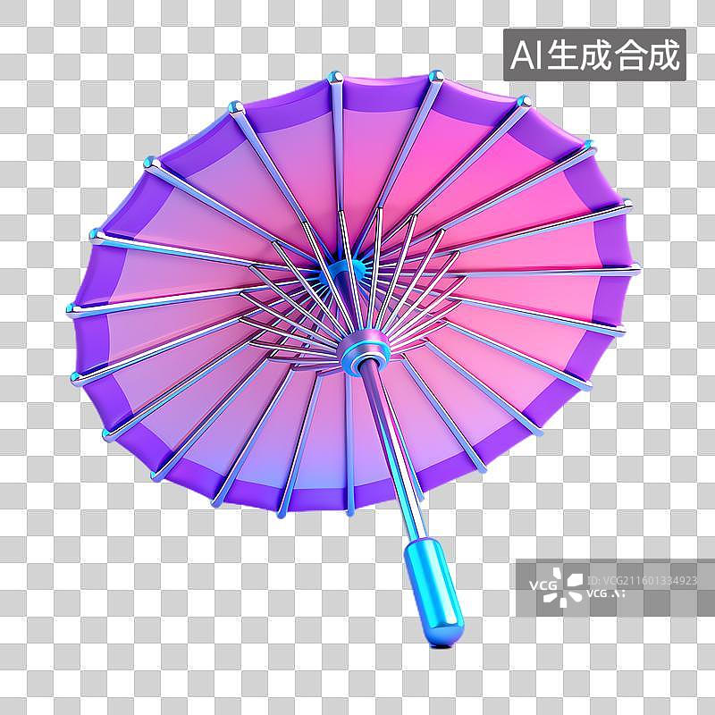 【AI数字艺术】色彩缤纷的装饰伞图片素材