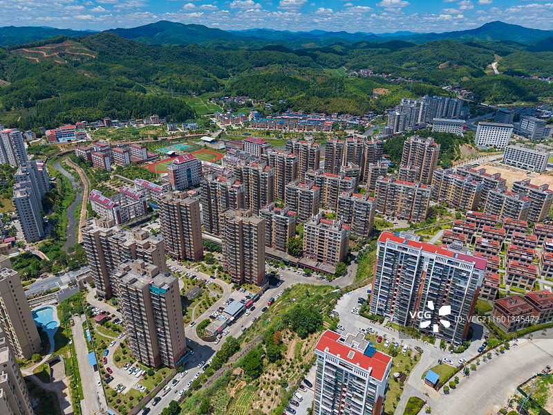 福建省三明市清流县，清流县智慧体育公园图片素材