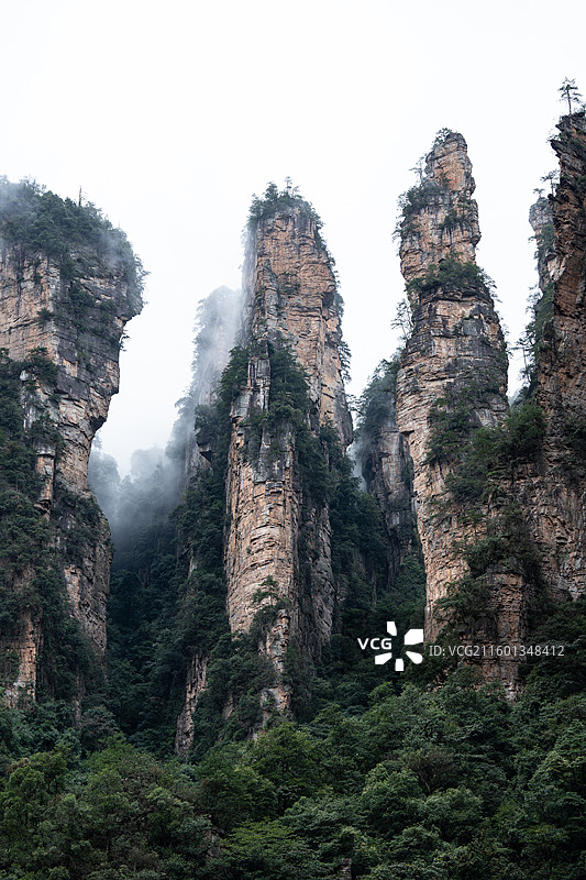 张家界武陵源景区图片素材