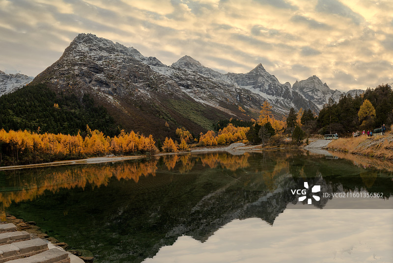 毕棚沟之秋色图片素材