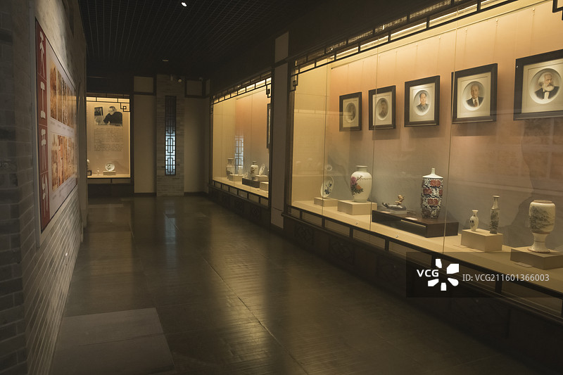东莞可园博物馆室内展览区图片素材