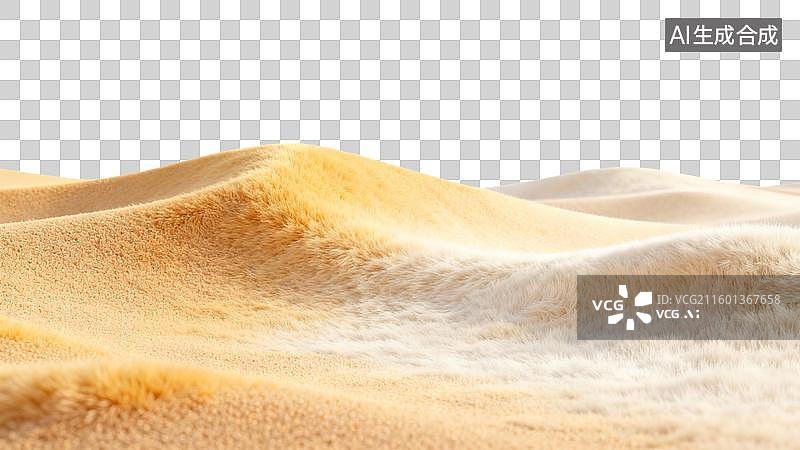 【AI数字艺术】广阔沙漠中的沙丘起伏图片素材