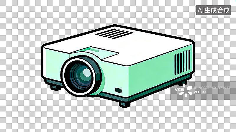 【AI数字艺术】免扣投影仪元素图片素材