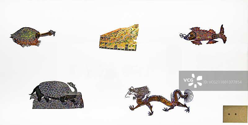 甘肃 庆阳 博物馆 皮影图片素材