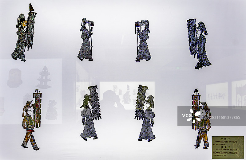 甘肃 庆阳 博物馆 皮影图片素材